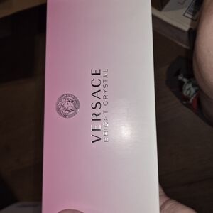 Versace Bright Crystal Pink and White Box